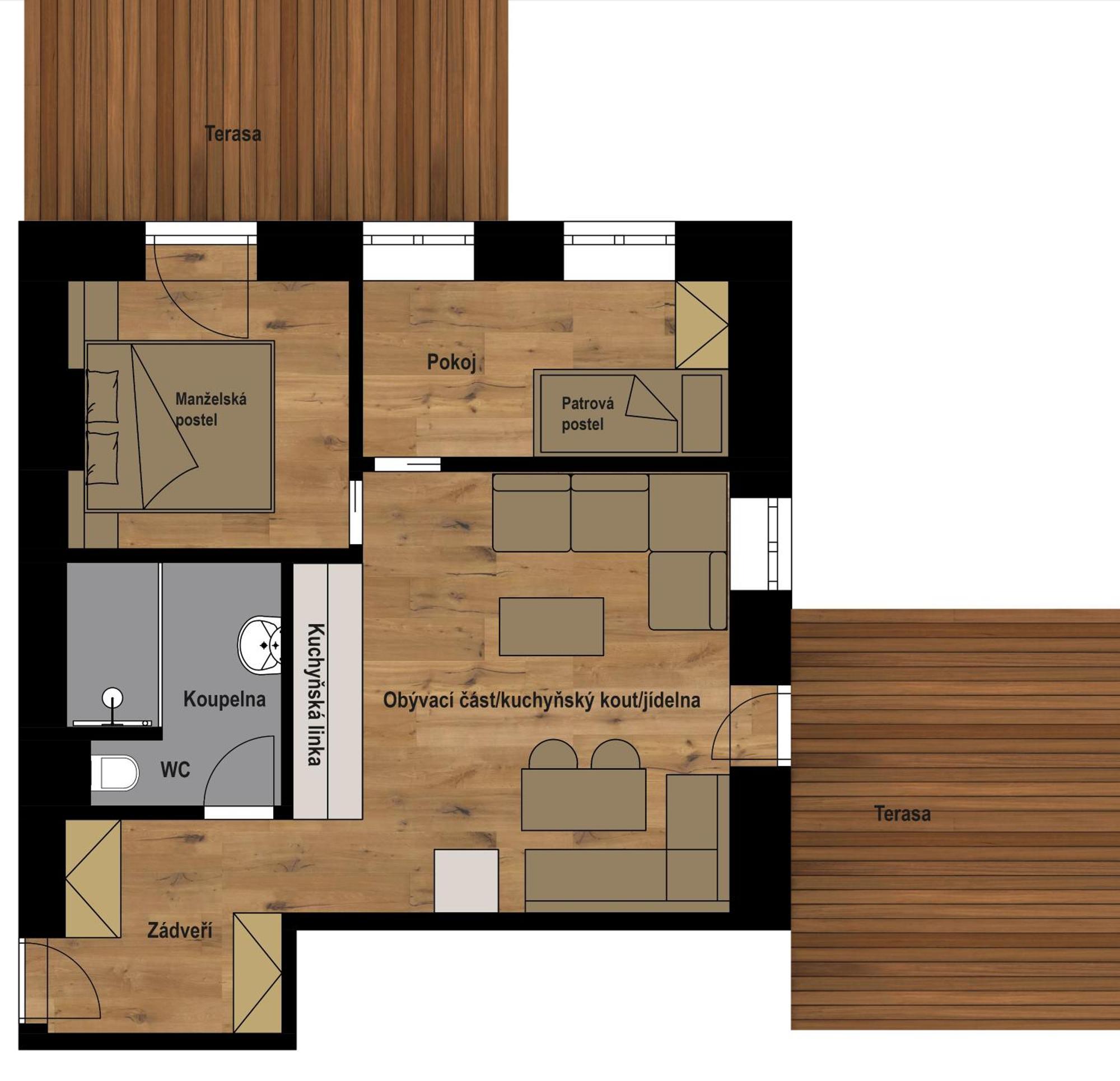 Apartmany Barth Holiday - Rezidence Maj Pec pod Sněžkou Chambre photo